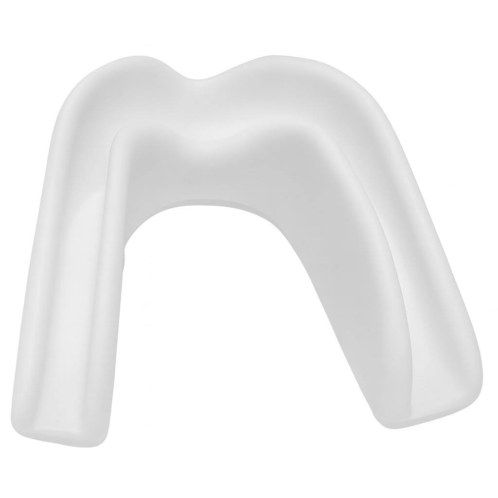 Alt View 3. Amber Sporting Goods - Breathable Boil & Bite MMA Mouth Guard for Boxing & Wrestling, Super Tough Combat Mouthpiece – White - White.