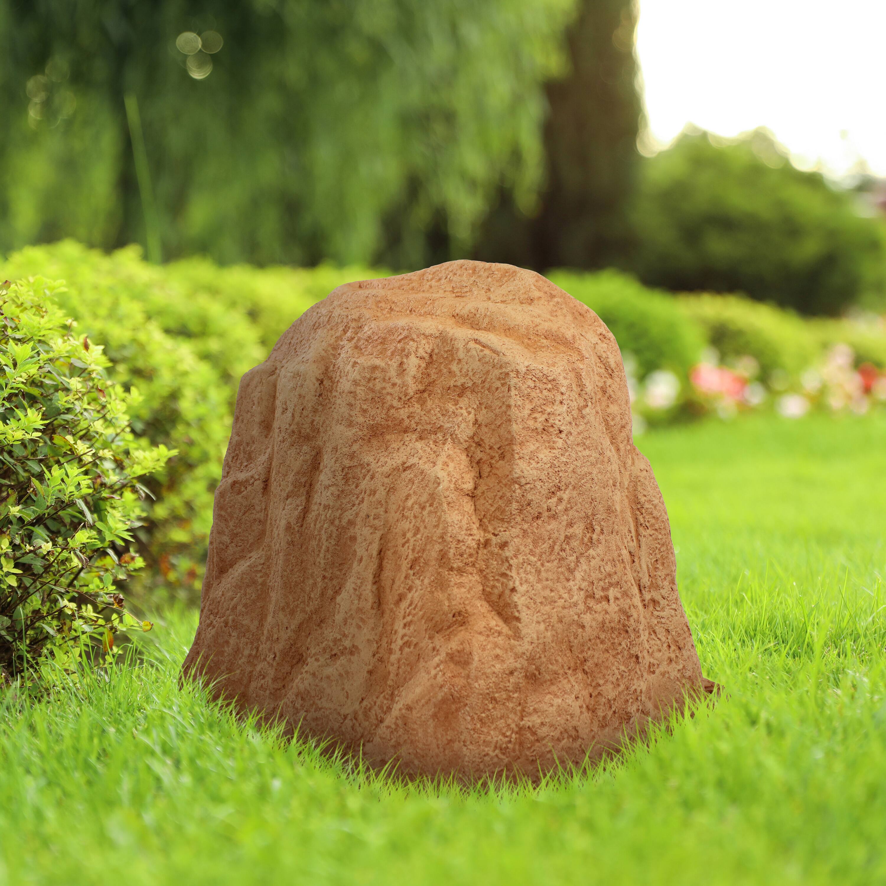 Alt View 10. Sunnydaze - Artificial Polyresin Landscape Rock with Stakes - Sand.