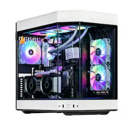 Velztorm - Praetix Desktop PC (i9-14900K, 16GB, 1TB SSD, Radeon RX 9070 XT, WiFi 6, Bluetooth 5.2,1000W PSU, Win 11 Home) - White
