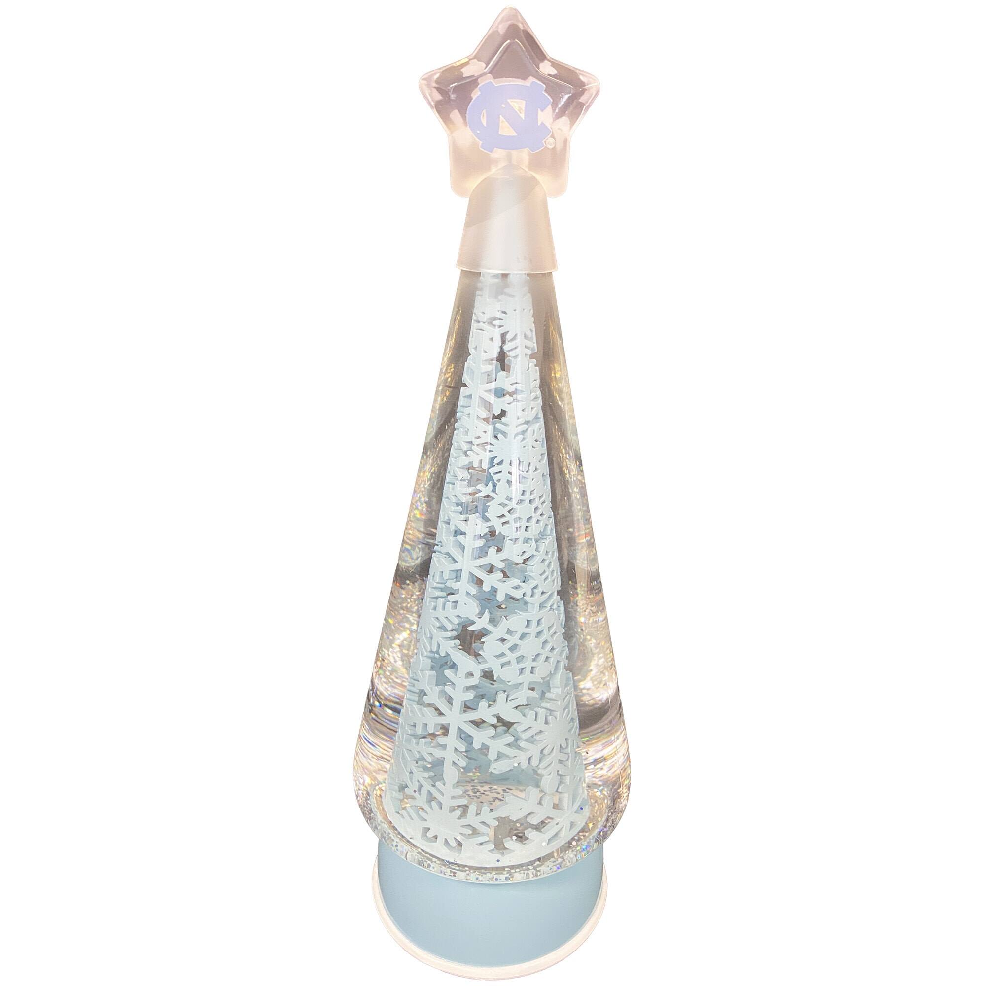 Alt View 1. Santa's Workshop - North Carolina Tar Heels 12" Tree Globe - Blue.