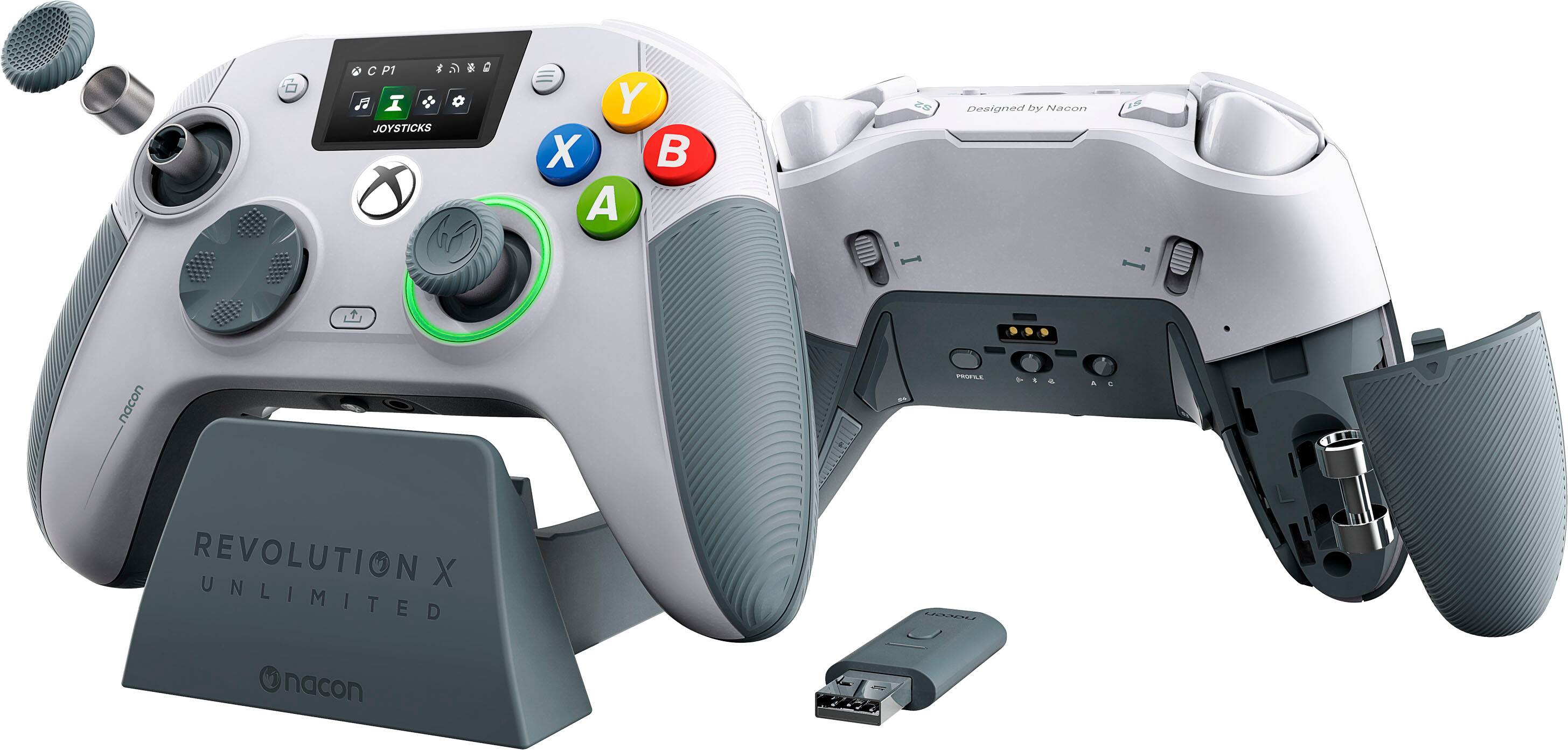 P1 J I JOYSTICKS Y X A es Designed by Macon nacon PROFILE ... . -e REVOLUTION X UNLIMITED nacon