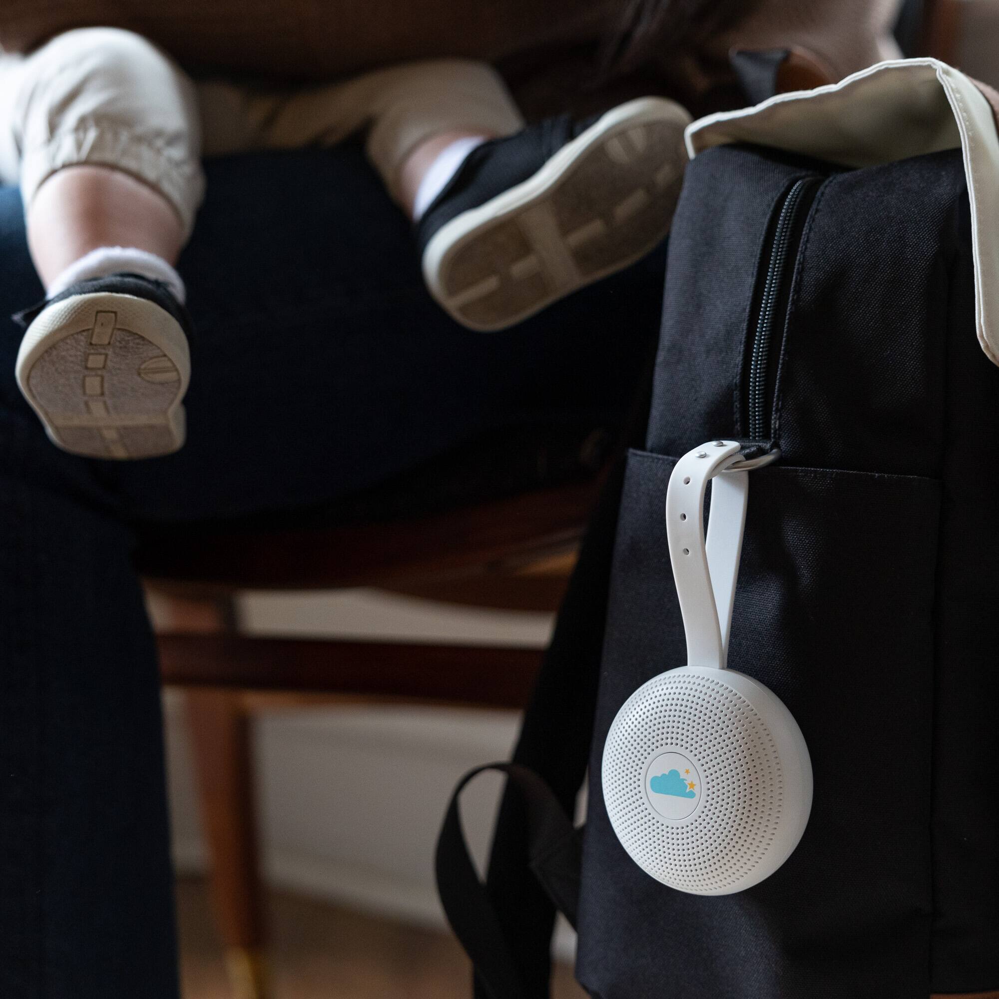 Alt View 4. Yogasleep - Yogasleep Hushh+ Travel Sound Machine - White.