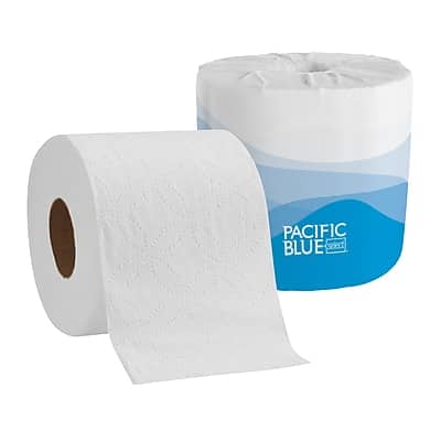 Pacific Blue Select - 2-Ply Embossed Toilet Paper by GP PRO, White, 550 Sheets/Roll, 40 Rolls/Case (18240/01)
