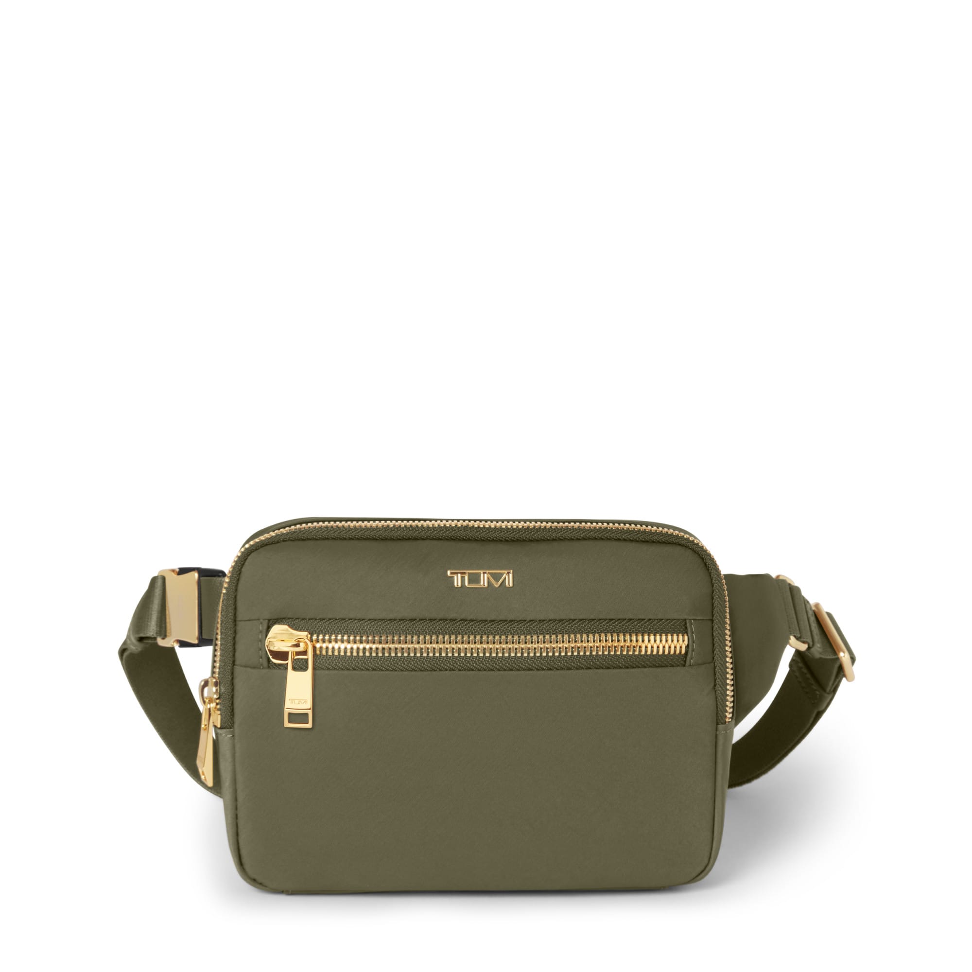 Front. TUMI - Voyageur Sedona Crossbody/Sling - Olive.