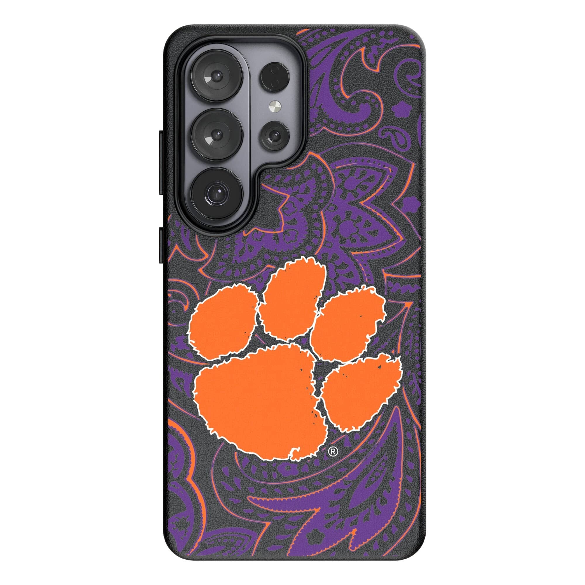 Keyscaper - NCAA - Clemson Tigers Paisley Galaxy Magnetic Bump Case - S26 Plus - Black price history on PriceWatchPro