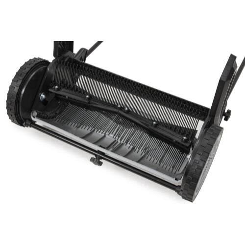 Alt View 10. Dapper Supply - 16-Inch Push Reel Lawn Mower, 5-Blade Manual Mower, Adjustable 0.5-1.75-Inch Cutting Height - Black.