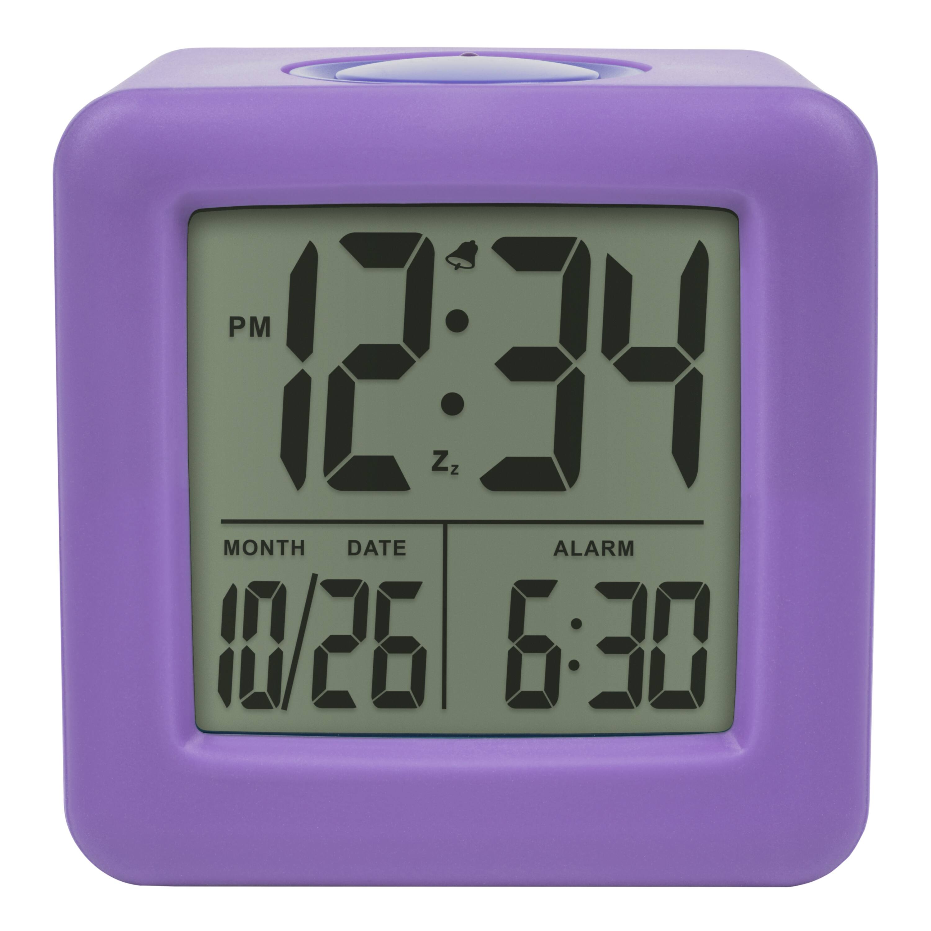 PM 12:34 Zz MONTH DATE ALARM 10/26 6:30