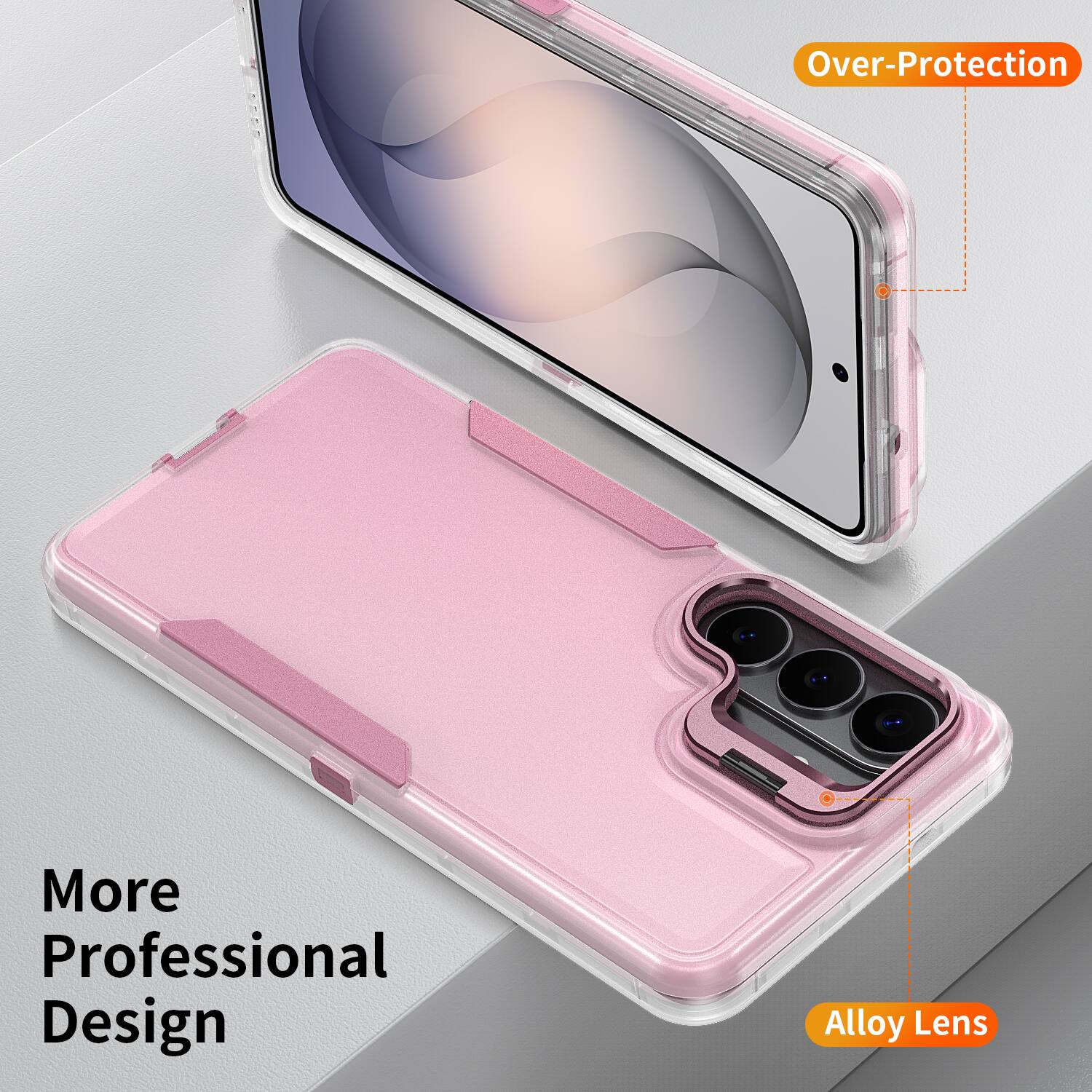 Over-Protection  
More Professional Design  
Alloy Lens