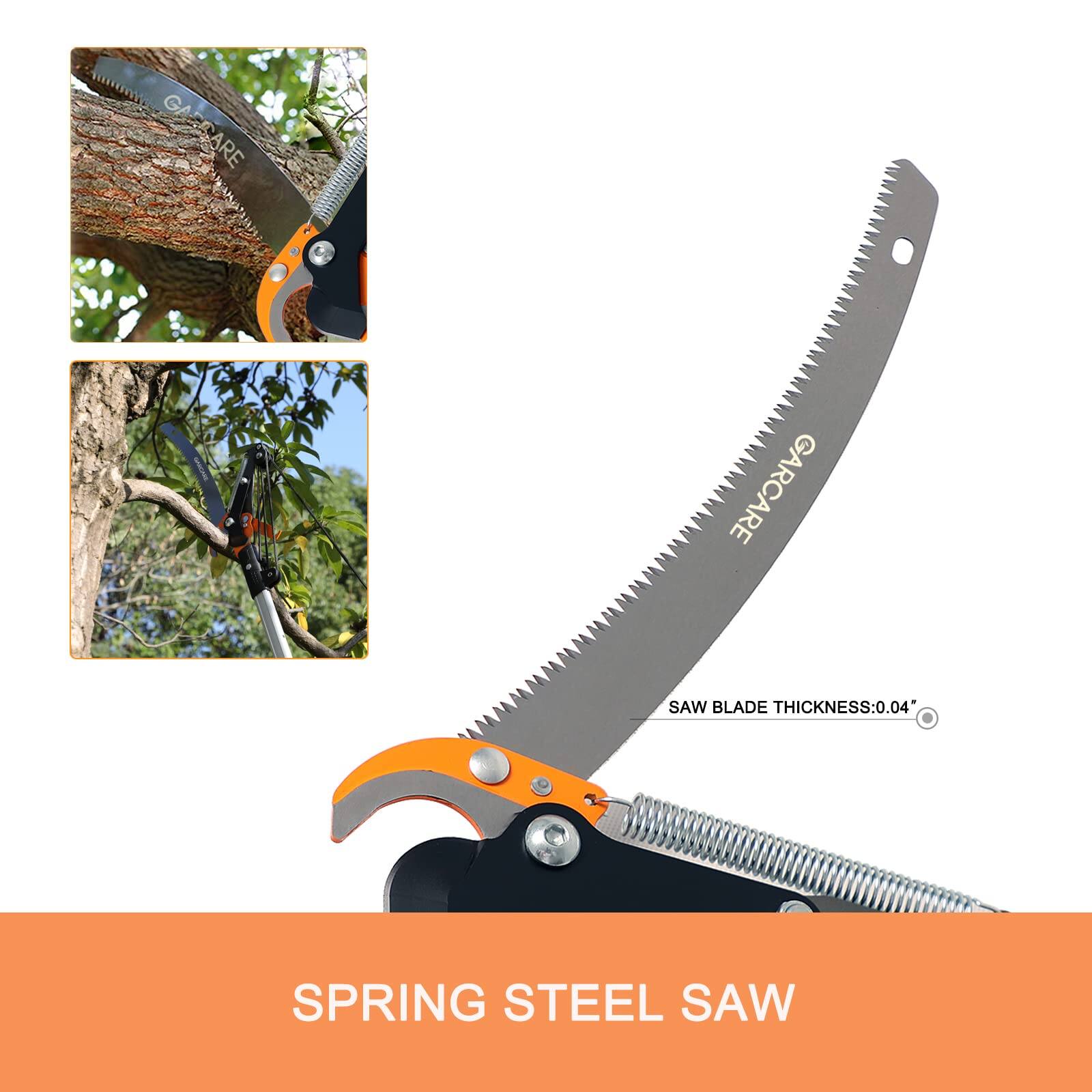 GAROARE  
SAW BLADE THICKNESS: 0.04"  
SPRING STEEL SAW