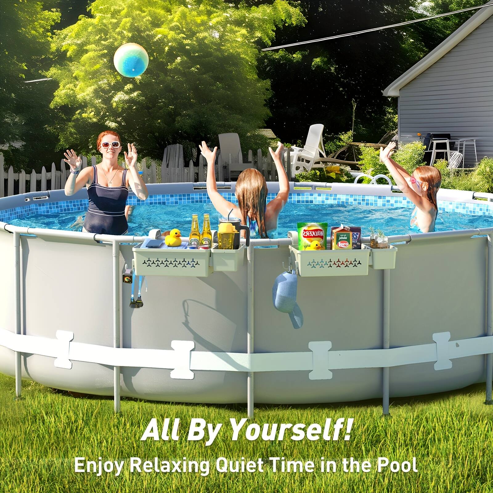 WALKERS
- RS RUS pro

All By Yourself! Enjoy Relaxing Quiet Time in the Pool