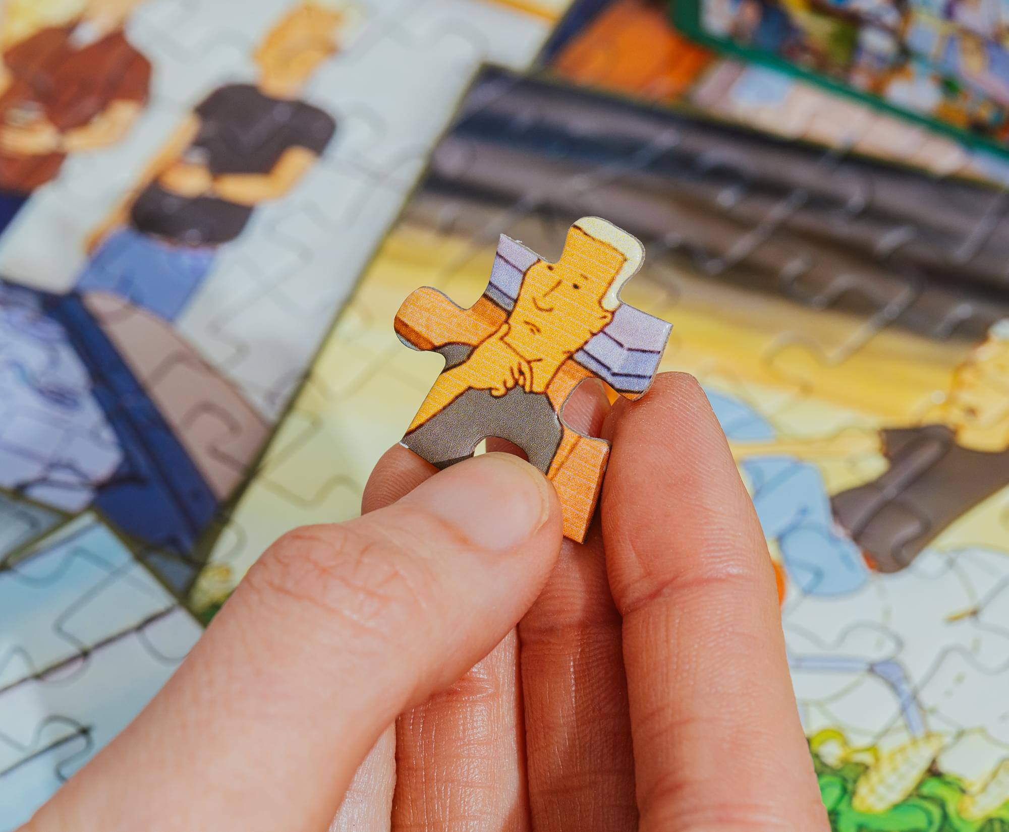 Alt View 5. Toynk - King Of The Hill 1000-Piece Jigsaw Puzzle | 28 x 20 Inches - Multi-Colored.