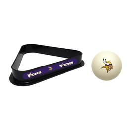 Imperial - Minnesota Vikings Cue Ball & Rack Set - White