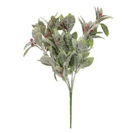 BreeBe - *Flocked Sparkle Mistletoe Bush - Multi
