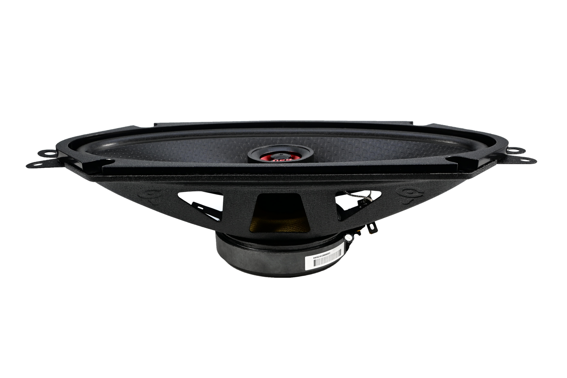 Left. Cerwin Vega - Cerwin Vega H410 - HED 2025 Edition 4"x10” 2-Way Coaxial Full Range Speaker Set - Black and Red.