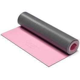 Sunny Health & Fitness - Anti-Slip Dual Color Exercise Yoga Mat - Pink