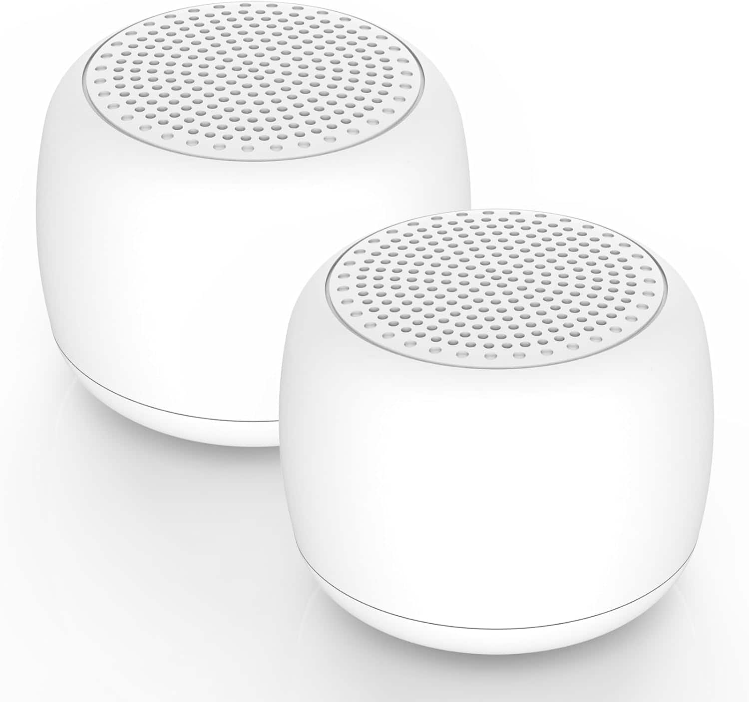 FINEAK - Mini Sound Machine 15 Non-looping Sounds (Pack of 2) - White