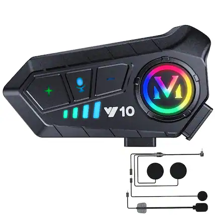 Front. Pacoar Cade - Headset Outdoor Wireless Headphone Speakers Noise Cancellation Intercom Communication Systems Ipx6 Waterproof/strong ... - Y10.