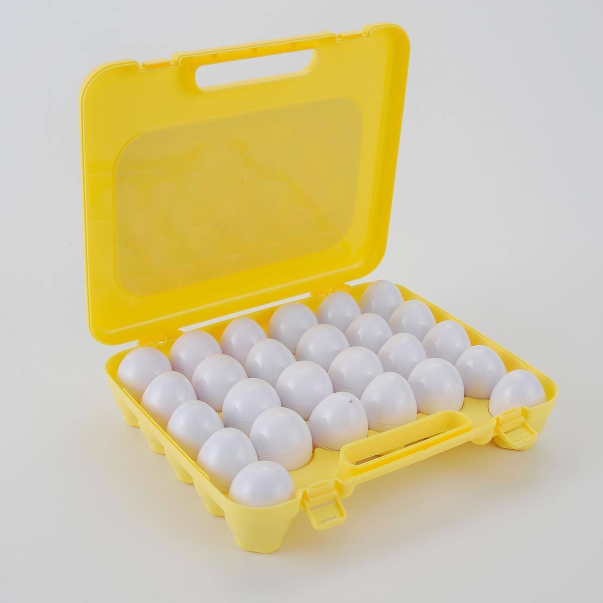 Alt View 3. JuzToys - 26pcs Letters & Color Matching Eggs Toys – Alphabet Recognition Sorting Eggs Toys for Toddlers, Educational ABC Puzzles - Multi.