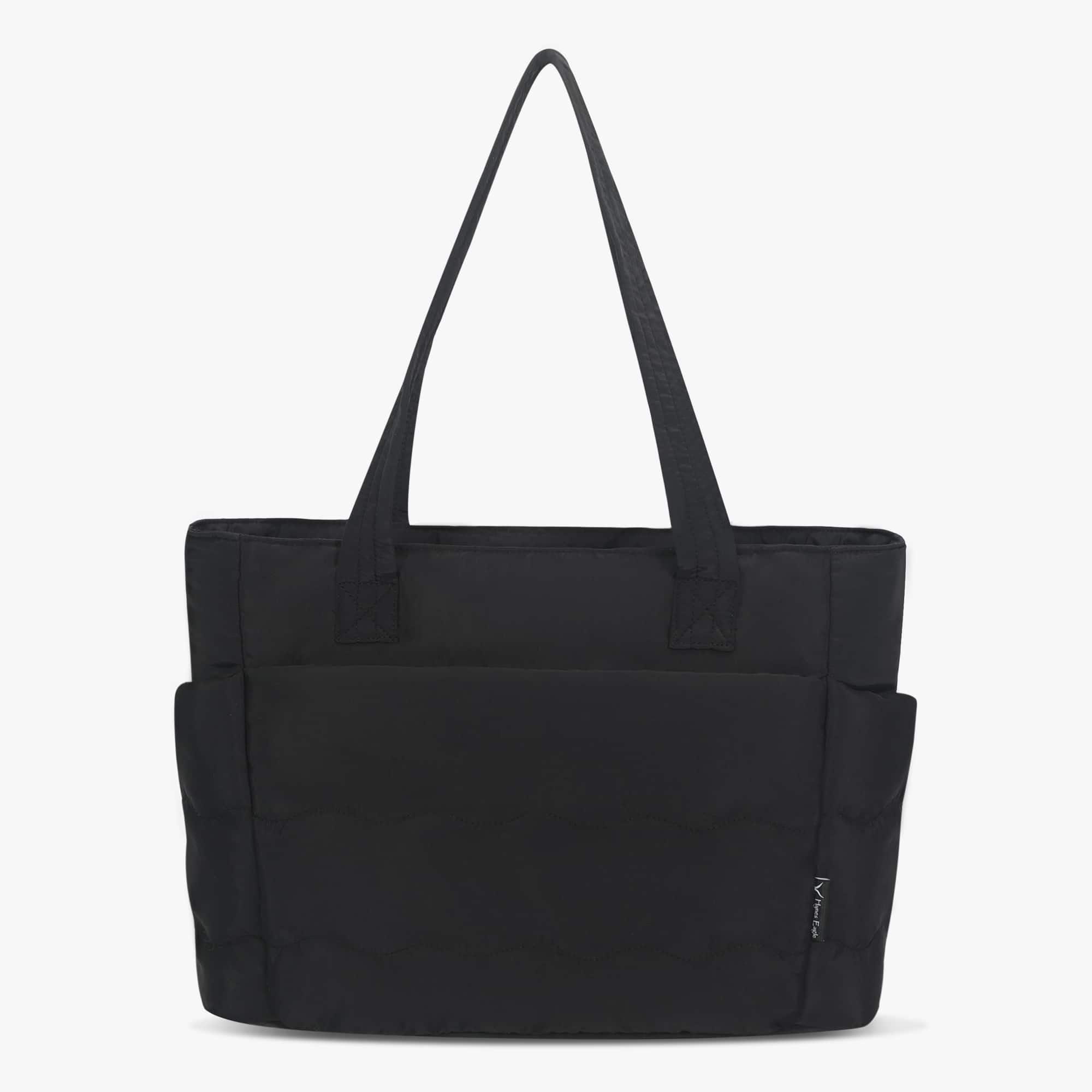 Hynes Eagle - Everyday Zip Tote Handbag - Black