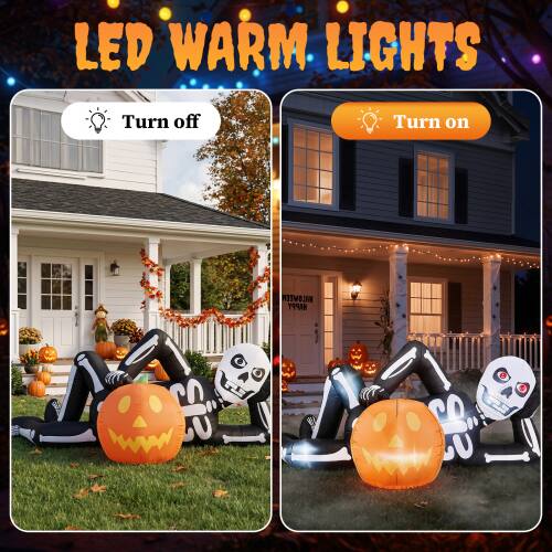 LED WARM LIGHTS

Turn off

Turn on

HALLOWEEN HAPPY