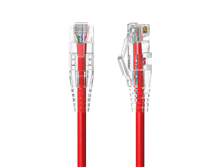 Lab Equipment Risers Cable Leader Cat 6 Ethernet Cable, Slim 28 AWG Snagless RJ45 Patch ...