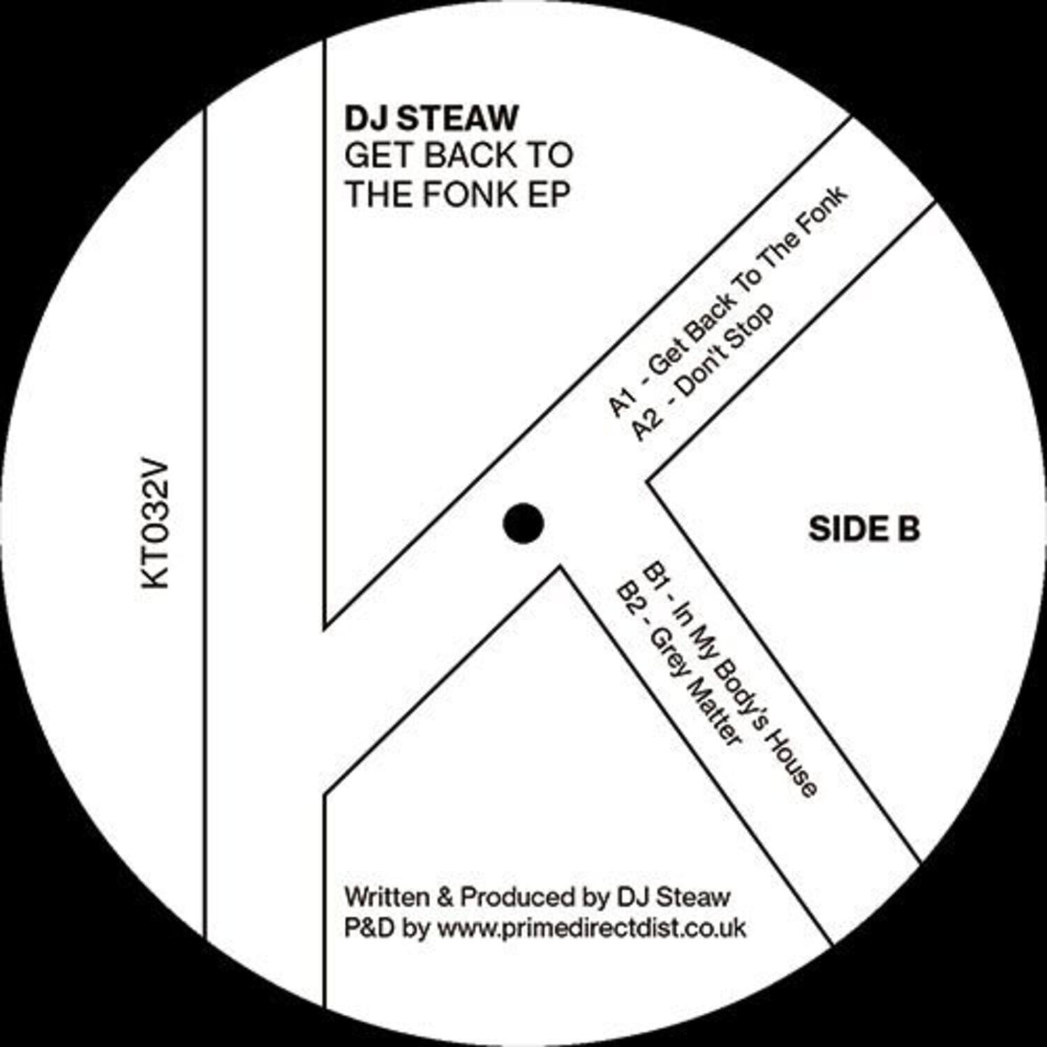 DJ Steaw Get Back To The Fonk 12 INCH SINGLE [12 inch Vinyl Single ...