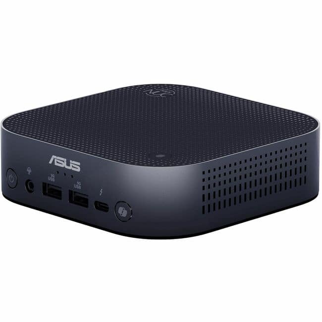ASUS - NUC 14 Essential RNUC14MNK250000U Barebone System - Mini PC - Intel N-series N250 - Intel Chip - 16 GB DDR5 SDRAM - Black