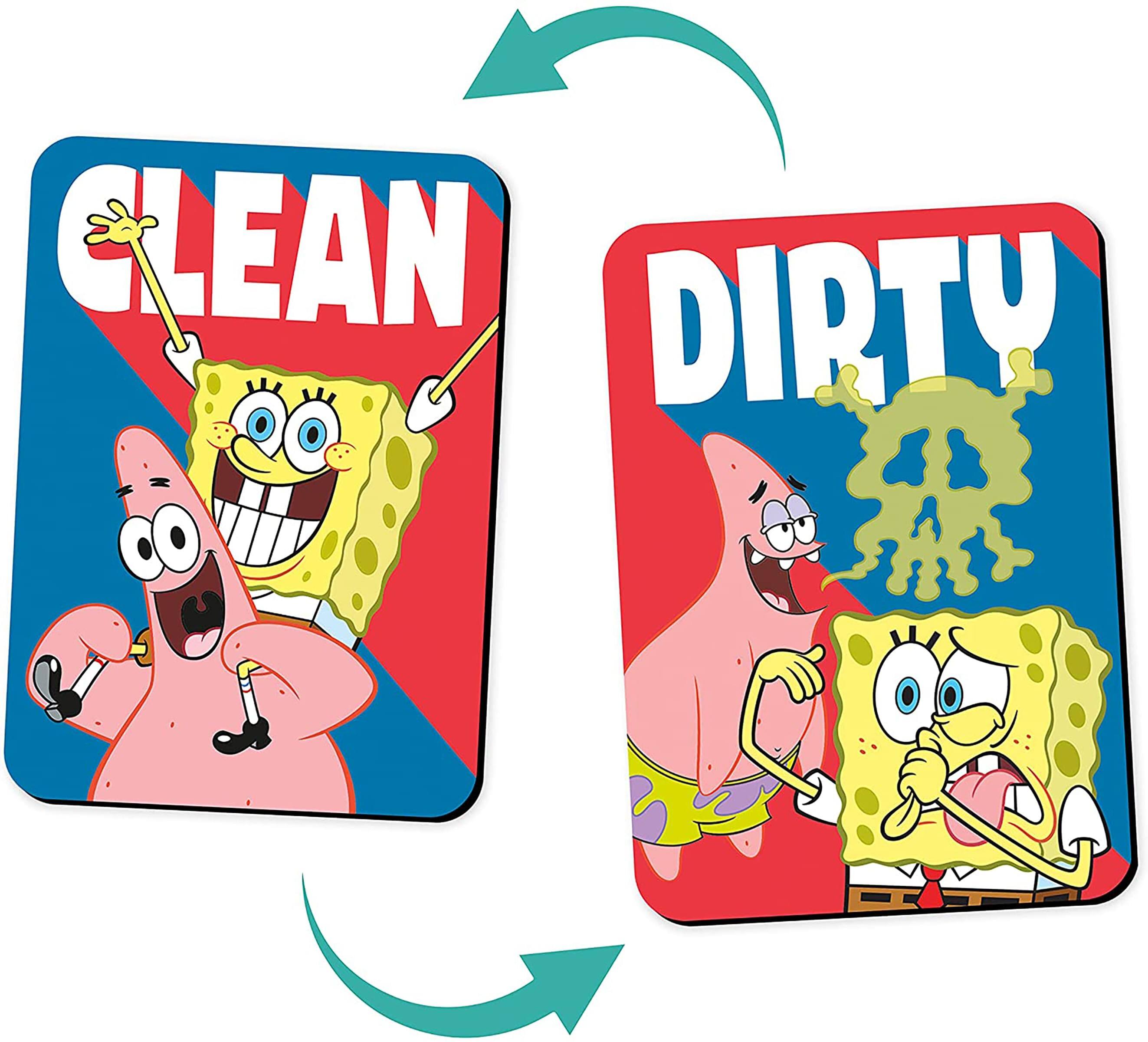 Nickelodeon - SpongeBob SquarePants Double Sided Dishwasher Magnet - Red