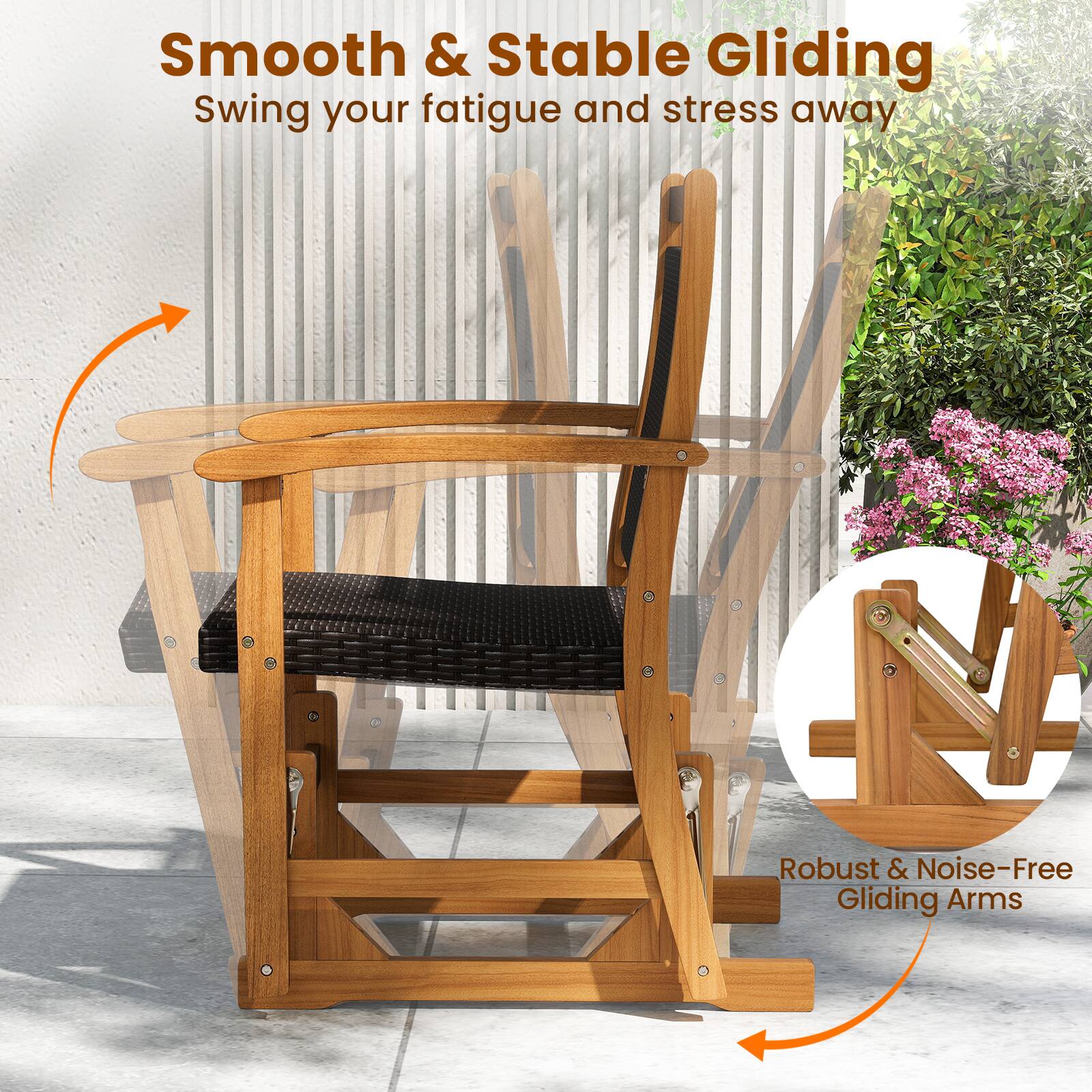 Smooth & Stable Gliding  
Swing your fatigue and stress away  

Robust & Noise-Free Gliding Arms