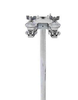 Gibraltar Hardware - 17" Ball L-Rod Double Receiver and Clamp, Dual Platform Mount with Adjustable Clamp for Acoustic and Electronic Drums