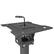 Alt View 4. Kanto - Kanto CM600SG Stainless Steel Full-Motion Outdoor Ceiling Mount for 37" - 70" TVs - Black.