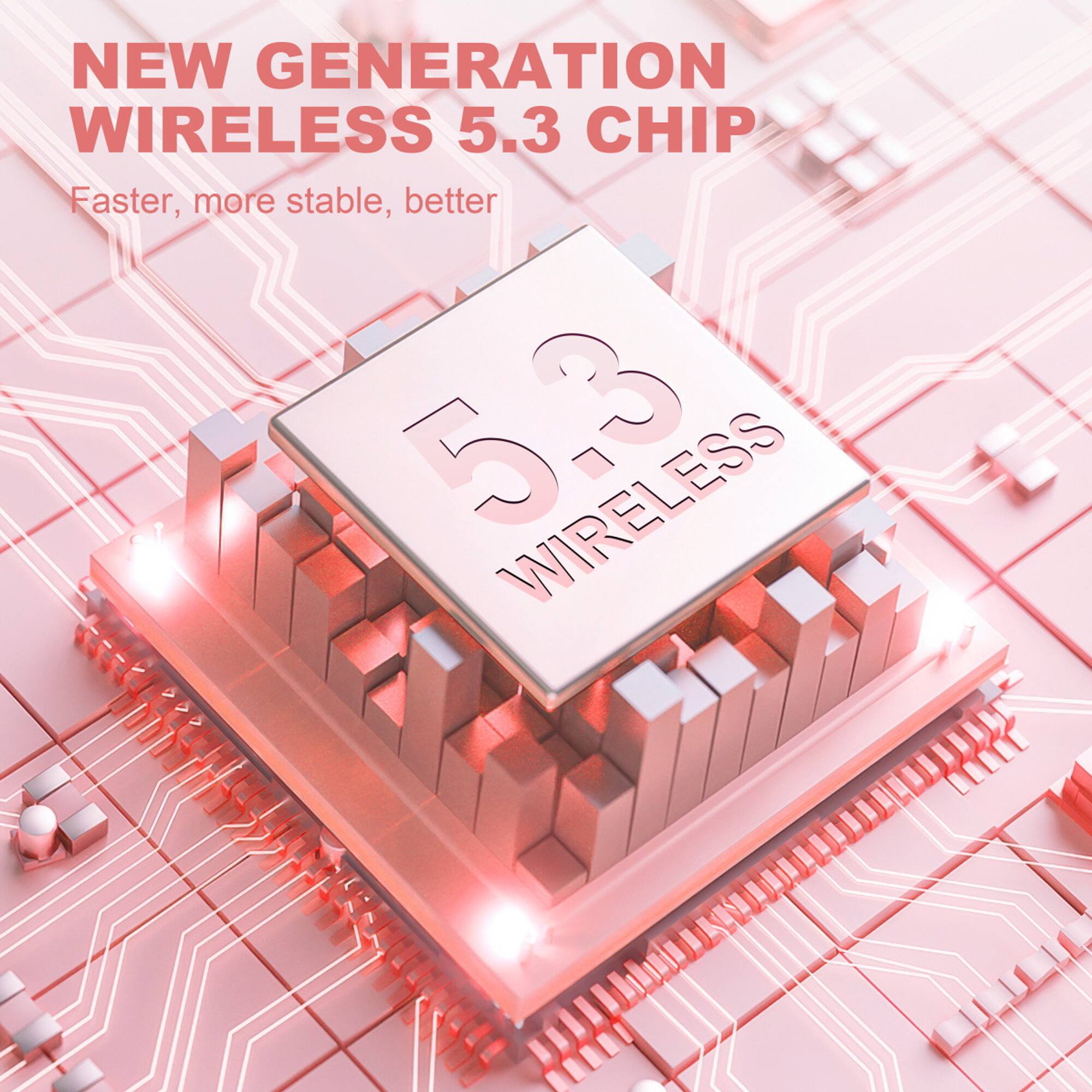 NEW GENERATION WIRELESS 5.3 CHIP  
Faster, more stable, better