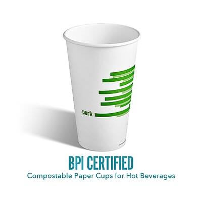 BPI CERTIFIED  
Compostable Paper Cups for Hot Beverages