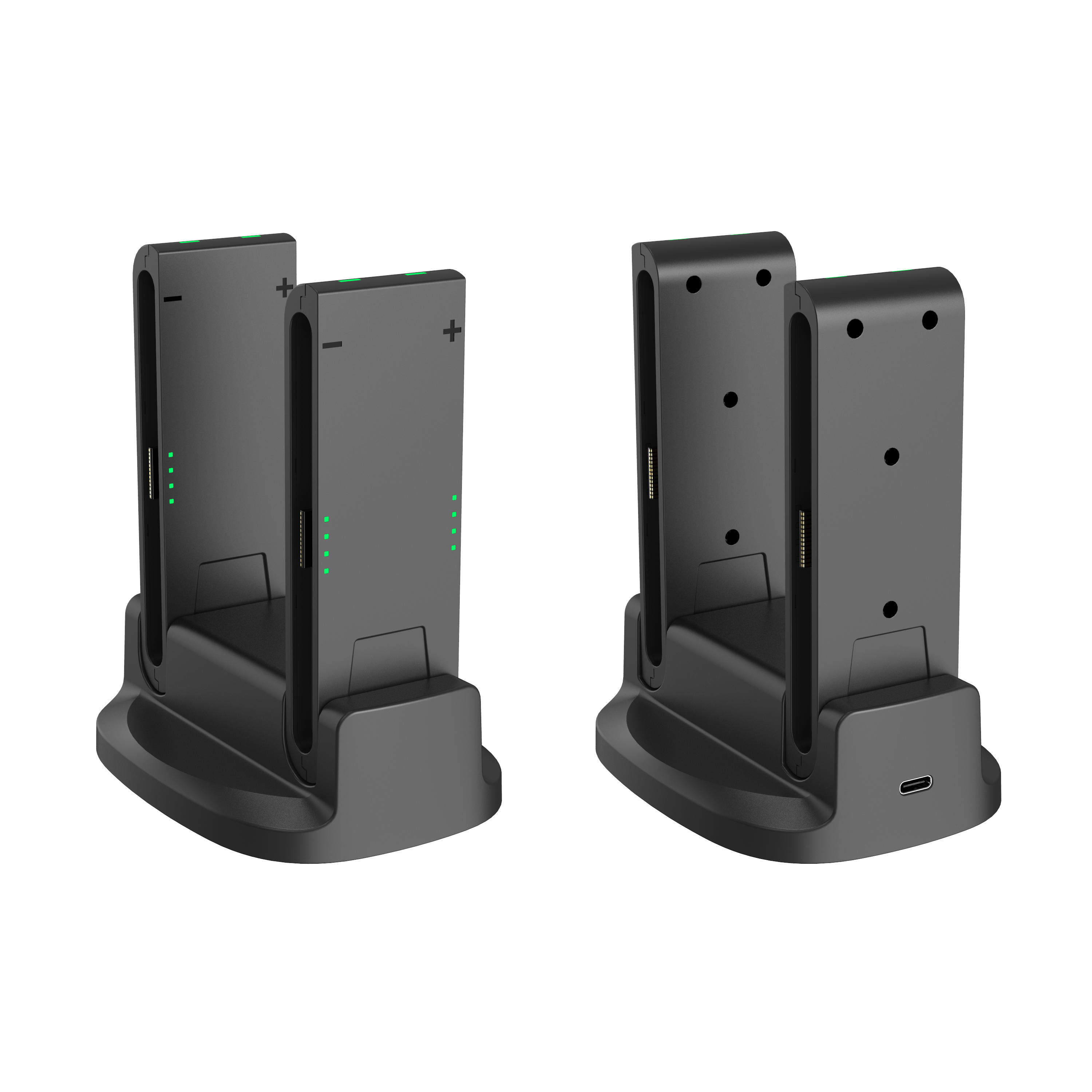 Angle. Biogenik - Dual-Function Charging & Controller Grip.