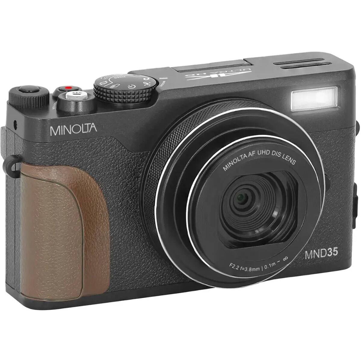 10
G
.Q.
HD ULTRA
MINOLTA
AF UHD DIS LENS MINOLTA,
8 MND35 F2.2 2 f=3.8mm 0.1m