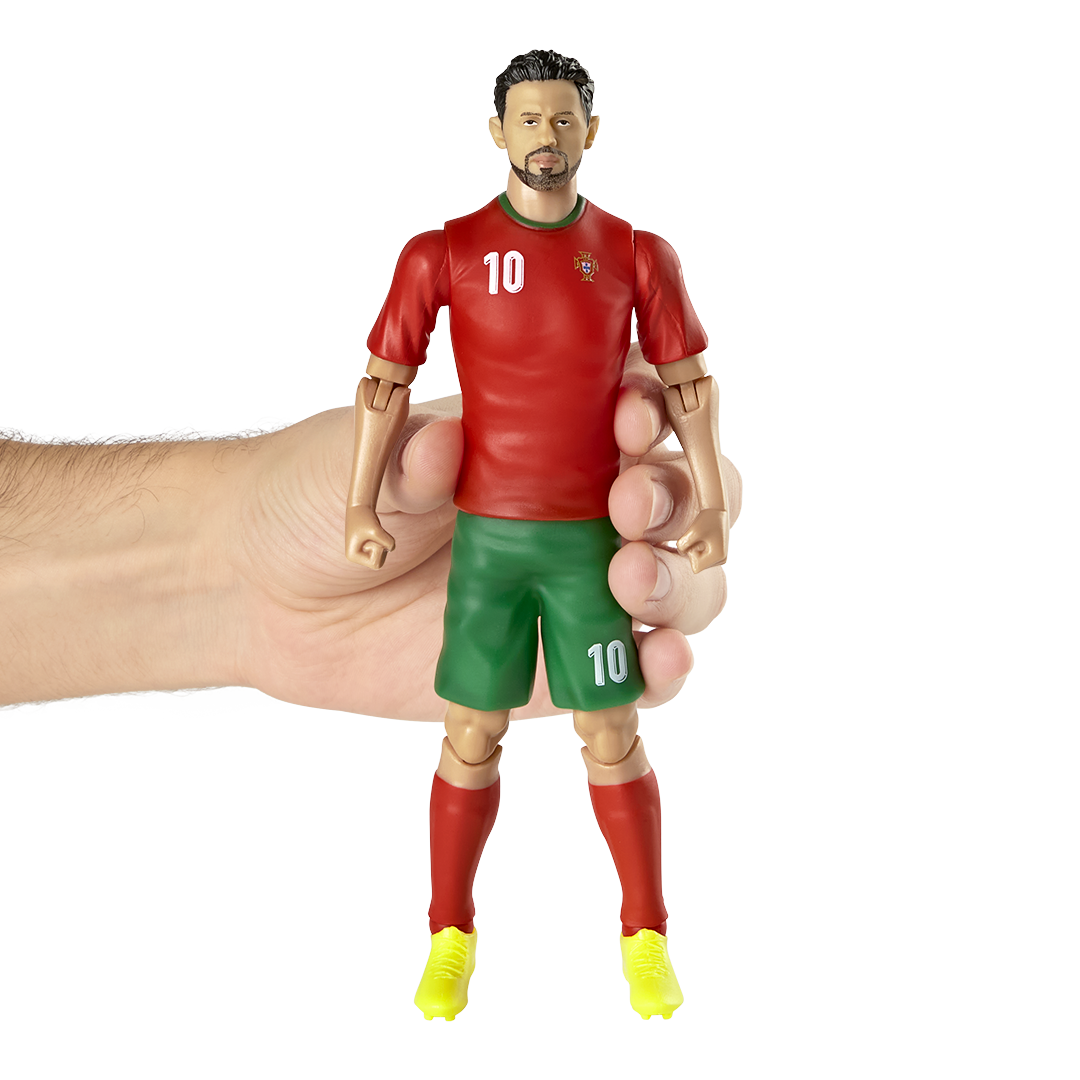 Alt View 6. Banbo Toys - Banbo Toys SOCKERS Portugal National Bernardo Silva 8" Collectible Soccer Action Figure.