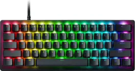 Razer - Huntsman V3 Pro Mini 60% Wired Analog Optical Linear Switch Gaming Keyboard with Snap Tap - Black
