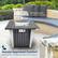 Stainless Steel Lid keeps you warm during winter and also doubles as a table in summer. Nature-Approved Comfort: Safe and ETL certified propane fire pit table.