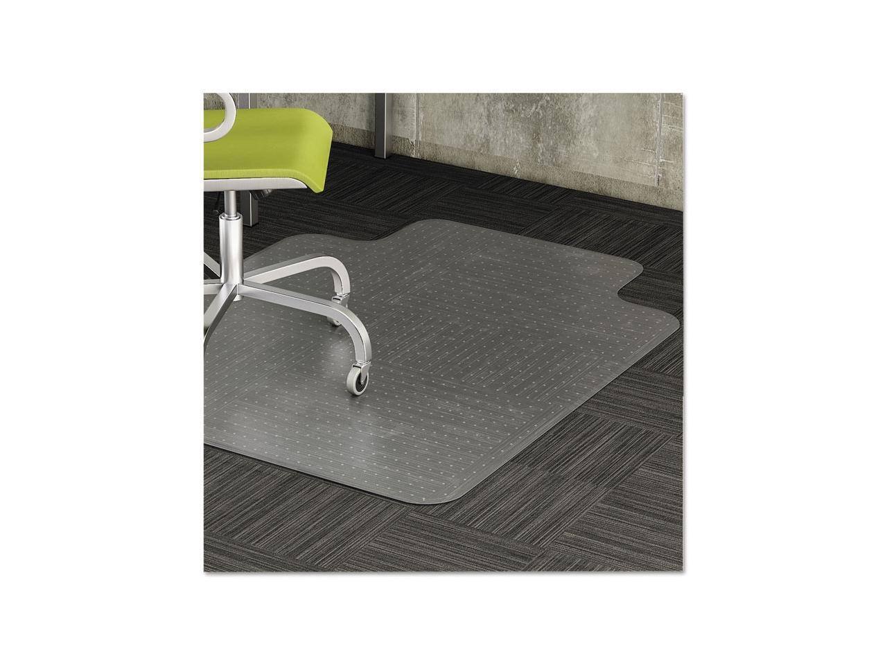 Alt View 7. Alera - Alera ALEMAT4553CLPR Studded Chair Mat for Low Pile Carpet, 45 x 53, Clear - Clear.