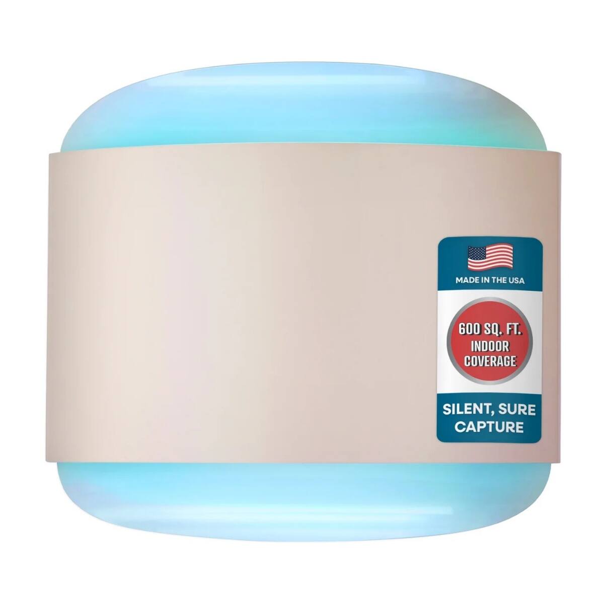 MADE IN THE USA  
600 SQ. FT. INDOOR COVERAGE  
SILENT, SURE CAPTURE