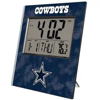 COWBOYS
TIME
4:02 PM
MONTH 1
DATE 11
DAY THU
TEMP 76°F
10.2