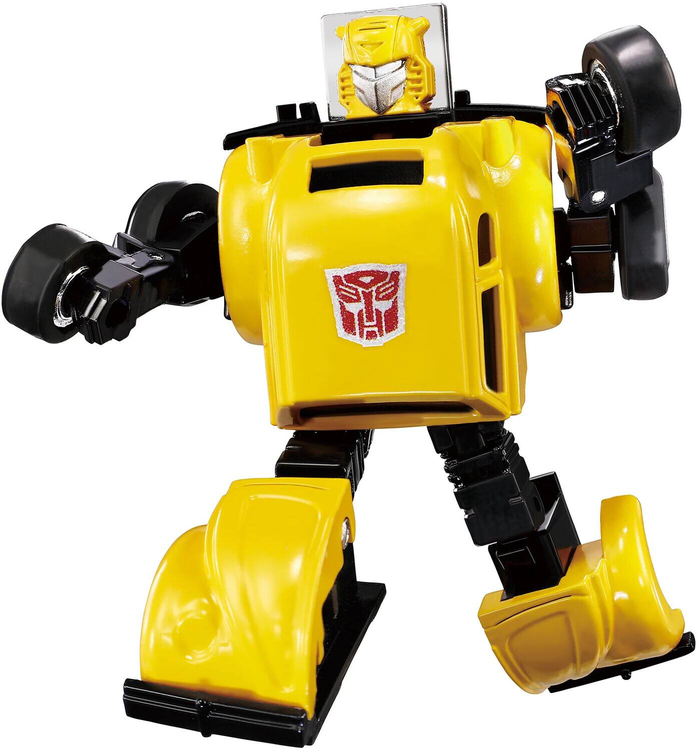 Alt View 4. Hasbro - Transformers - Takara Tomy: Missing Link - C-03 Bumblebee Action Figure   - COLLECTIBLES - Multicolor.