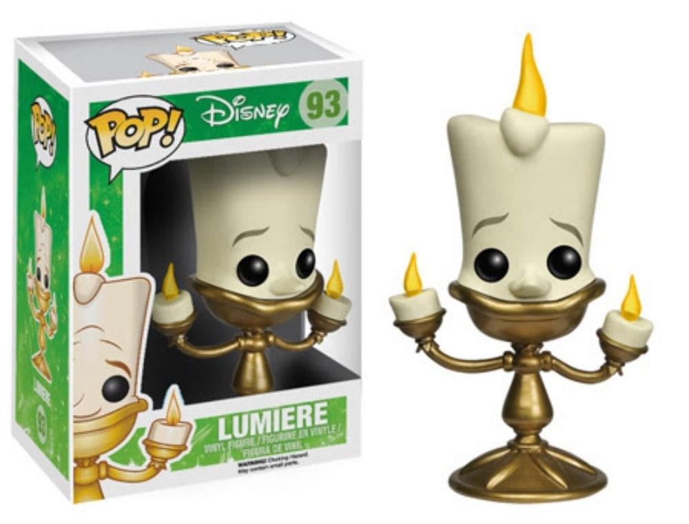 Disney Beauty And The Beast Funko Pop Vinyl 4" Figure Lumiere