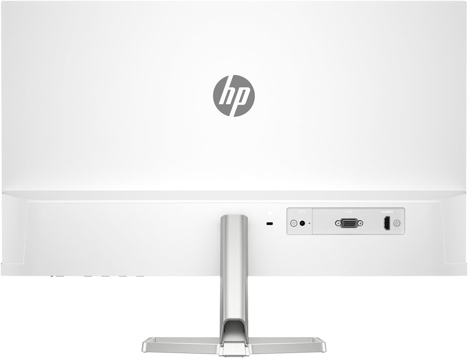 Alt View 3. HP - Series 5 24" 300 nits IPS FHD Monitor, Adjustable Tilt, Flicker Free, Anti-Glare, Low-Blue Light Filter w/USB Hub - White/Silver.