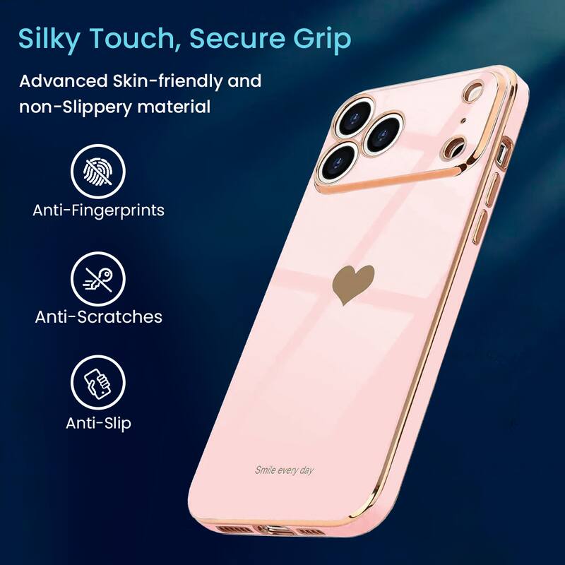 Silky Touch, Secure Grip

Advanced Skin-friendly and non-Slippery material

- Anti-Fingerprints
- Anti-Scratches
- Anti-Slip

Smile every day