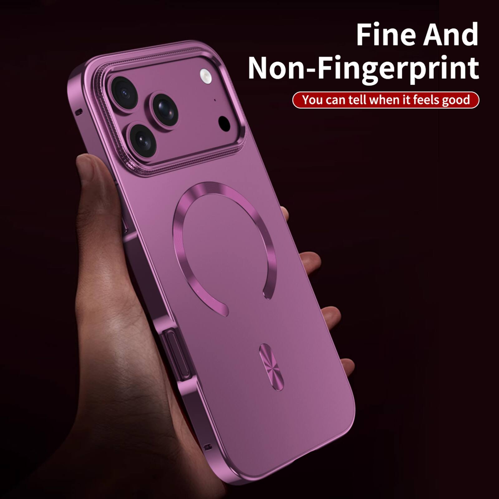Fine And Non-Fingerprint  
You can tell when it feels good
