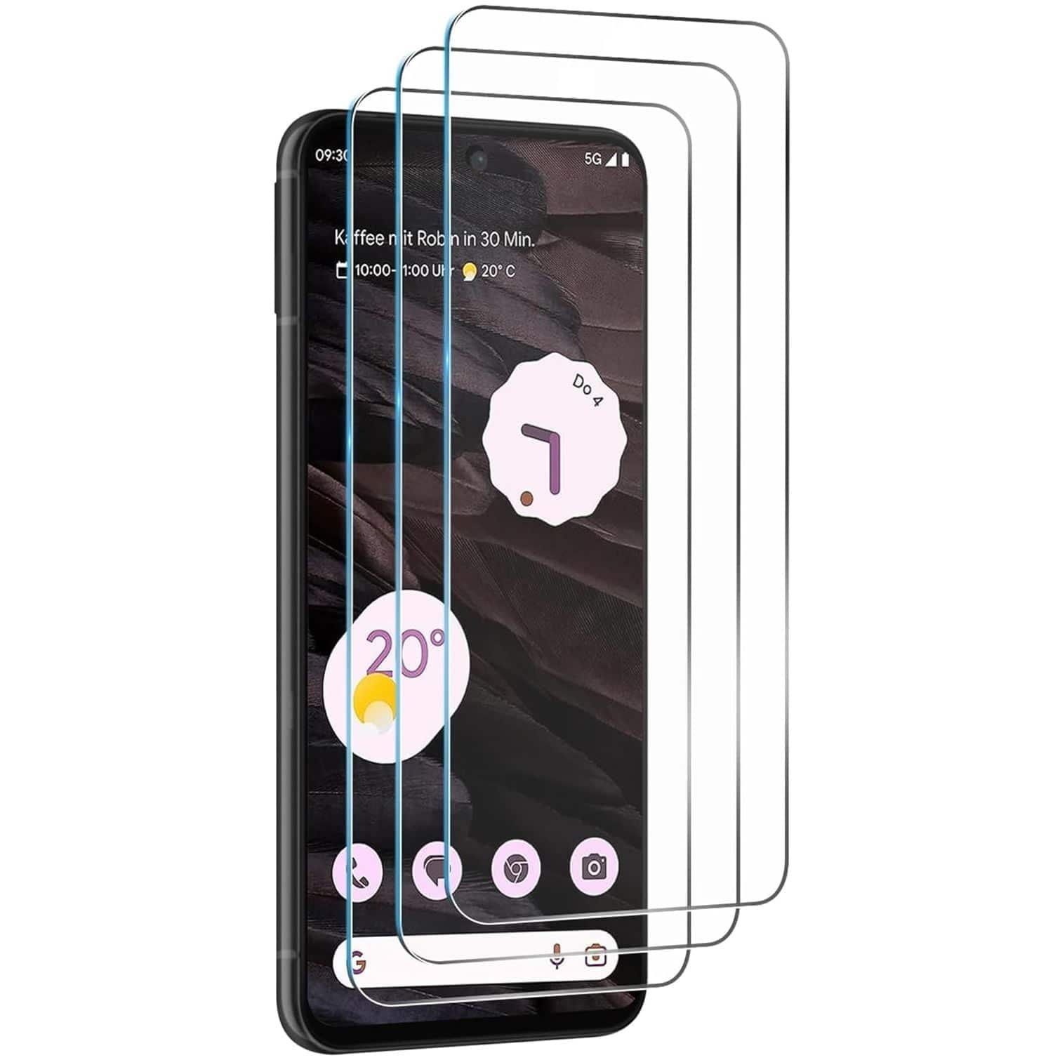 Entronix - Premium Clear Screen Protector for Google Pixel 6 Pro - 2 Pack - Transparent