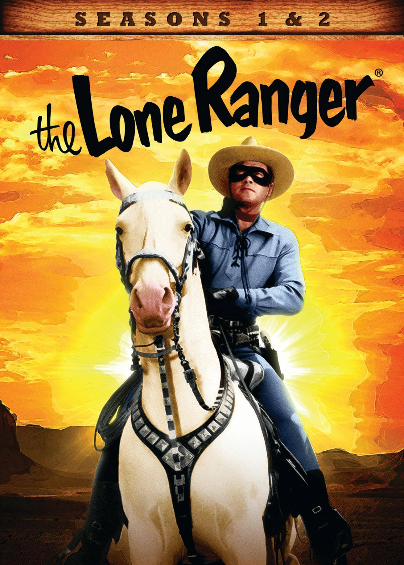 Front. The Lone Ranger: Seasons 1 & 2 (DVD Double Feature) [DVD].