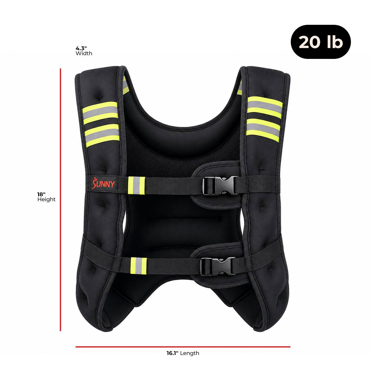 4.3" Width  
20 lb  
18" Height  
SUNNY  
16.1" Length