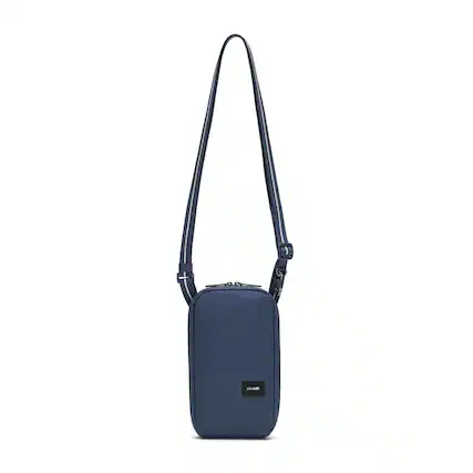 Front. Pacsafe - RFIDsafe Tech Crossbody (Coastal Blue) - Coastal Blue.